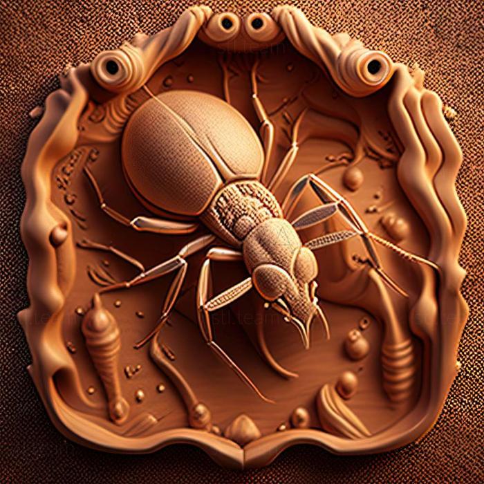 3D model Pheidole gagates (STL)